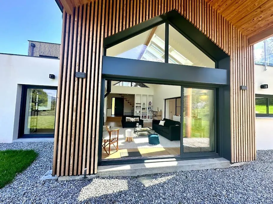 Maison Moderne Avec Vue Imprenable - 5Min Du Lac Crots Villa